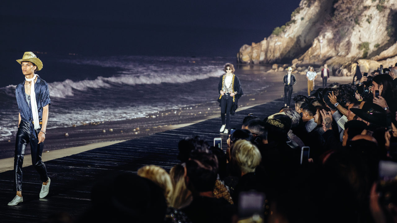 Saint Laurent Hits the Malibu Sands