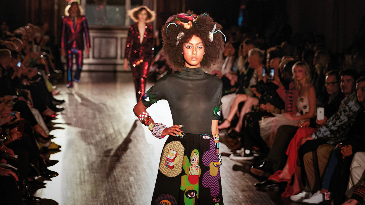 Moschino and Libertine Weave a Tale of Two Shows