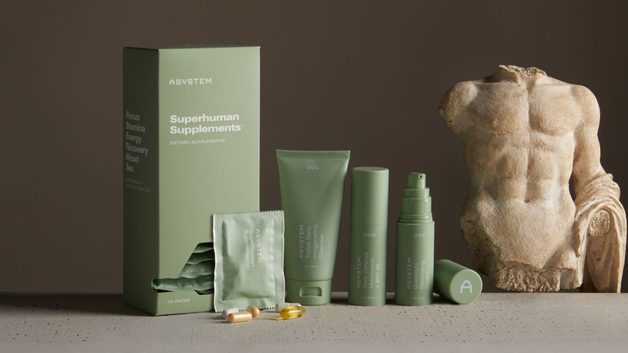 New Men’s Wellness Brand Asystem Goes Beyond Skincare and Supplements