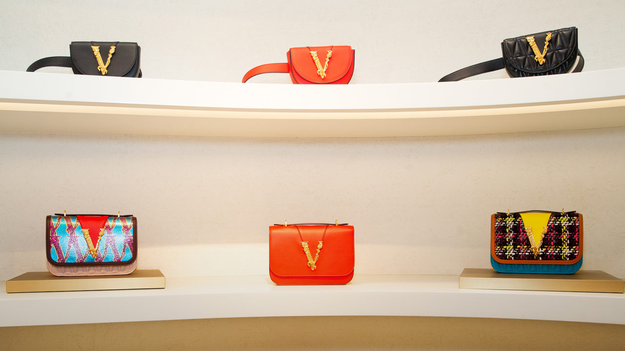 Party On: Versace Toasts Its New Virtus Handbags With an Intimate Luncheon