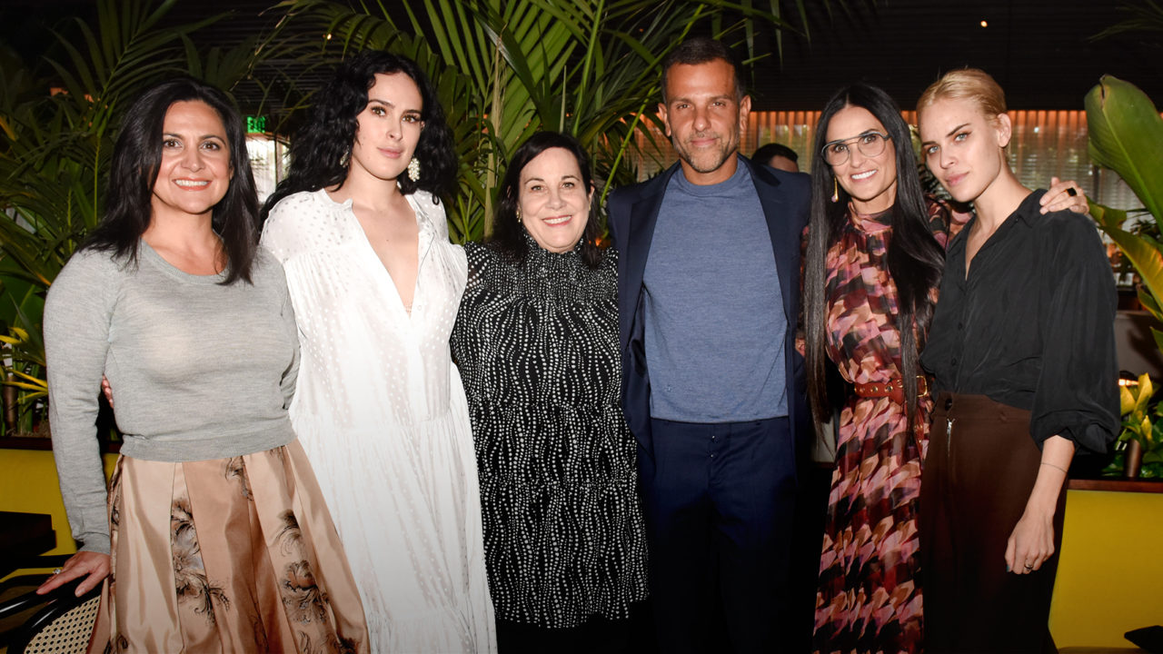 Party On: Demi Moore and Friends Unite for a Cause