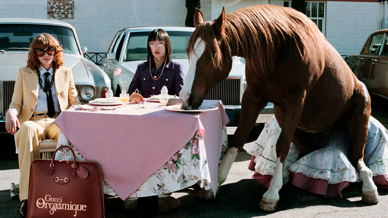 Gucci Horses Around L.A.