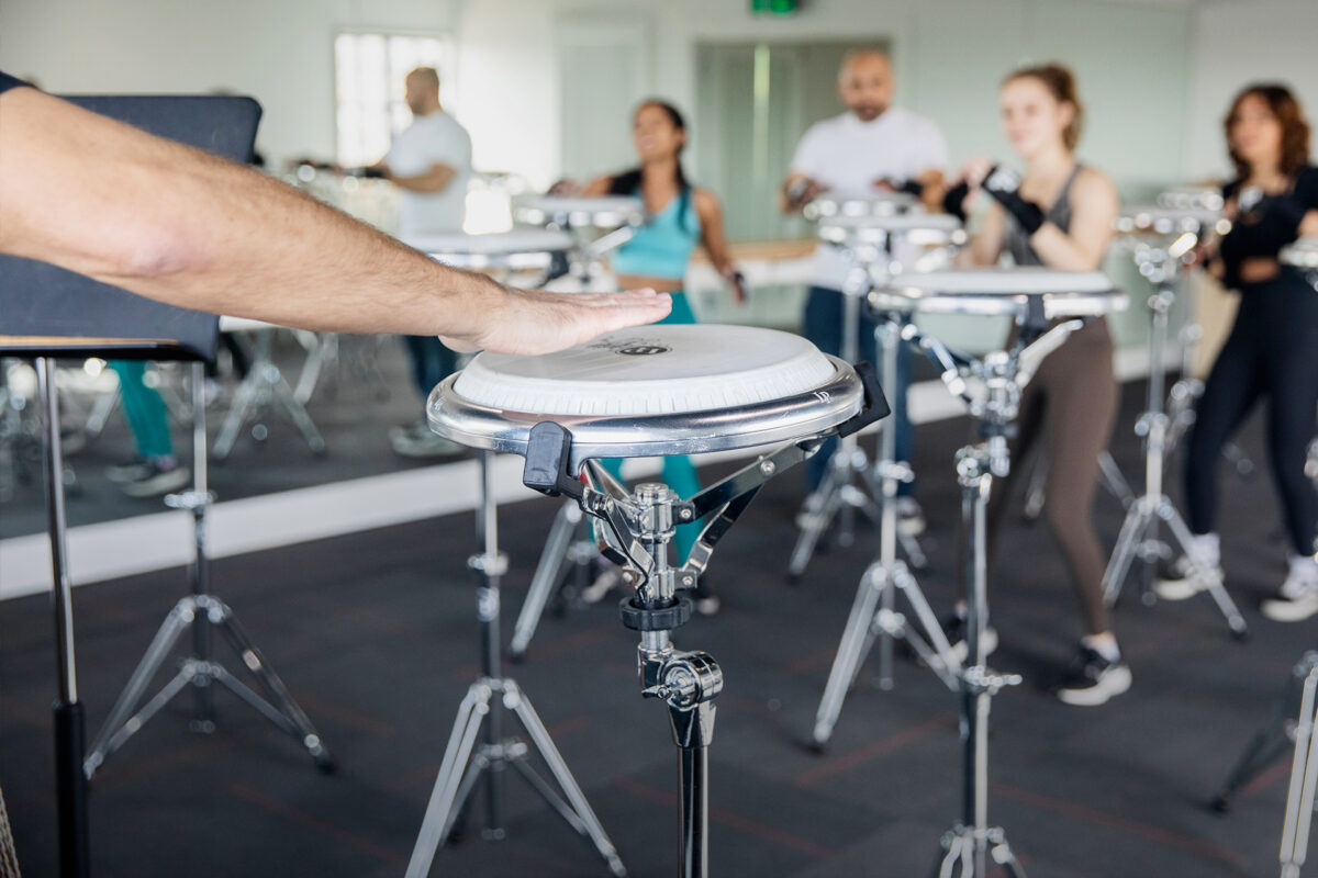 Drumboxing Is A Workout For The Body And The Mind