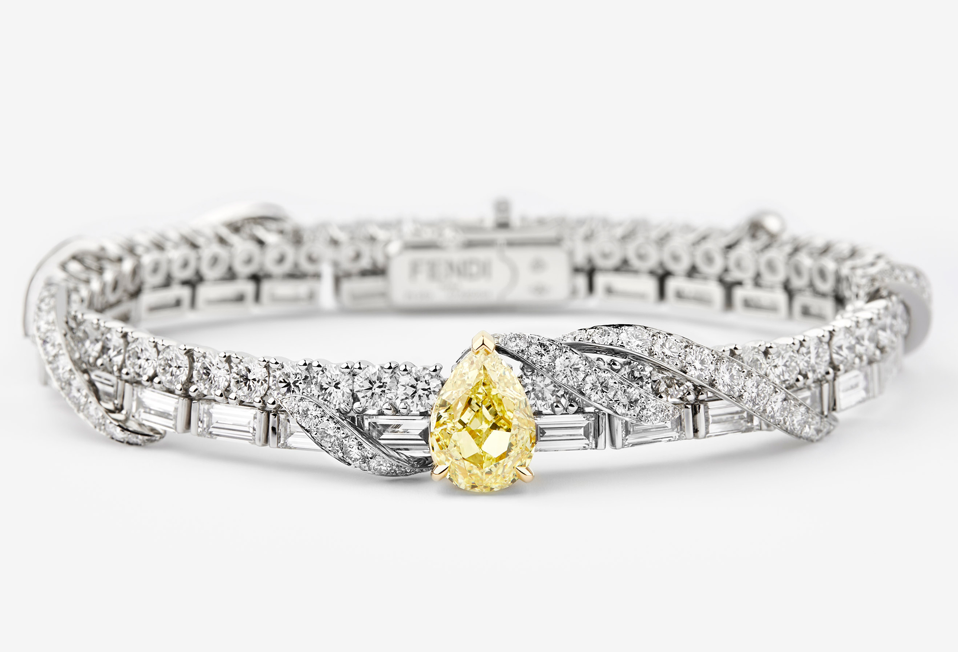 Louis Vuitton High Jewelry Diamond Tennis Bracelet