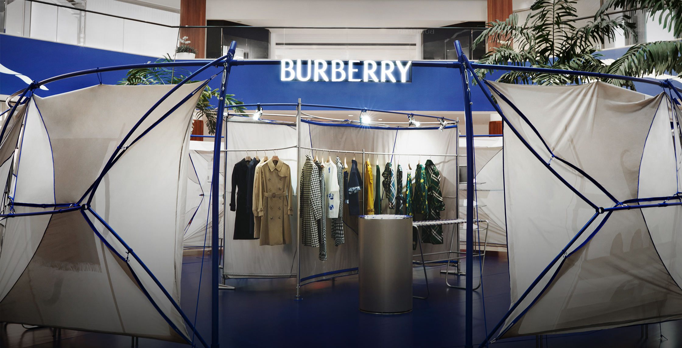 Burberry's Knight Blue Pop-Up Arrives in Costa Mesa | C Magazine®