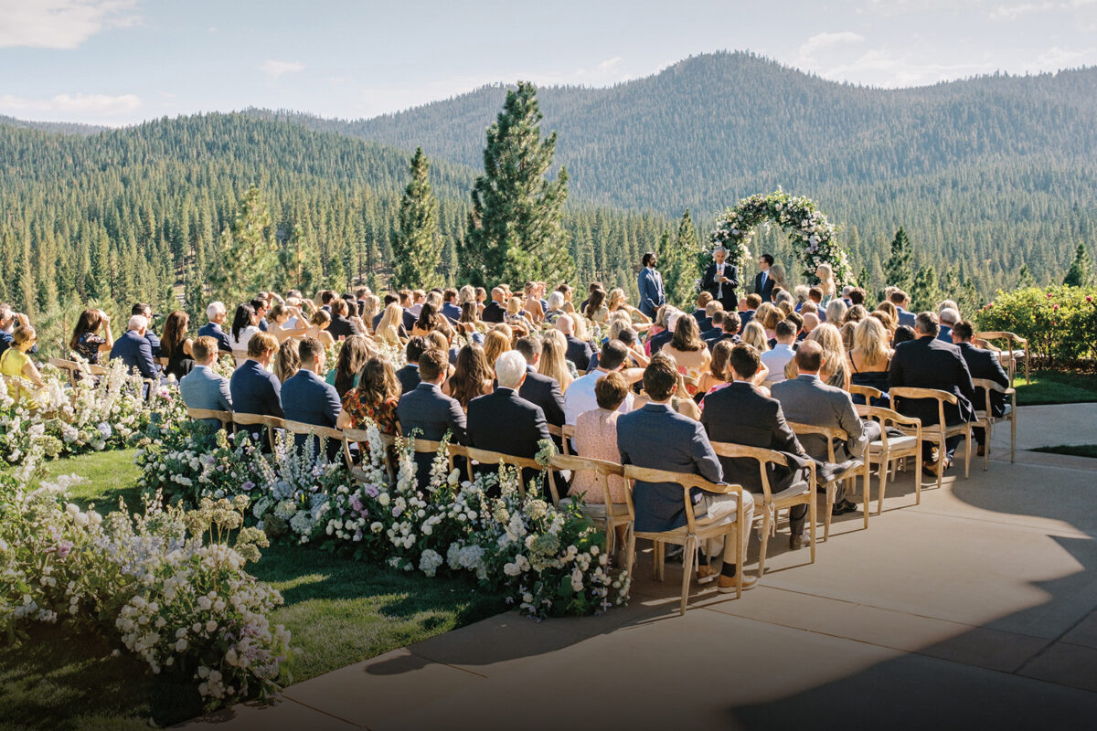 An Enchanting Setting for a Ceremony