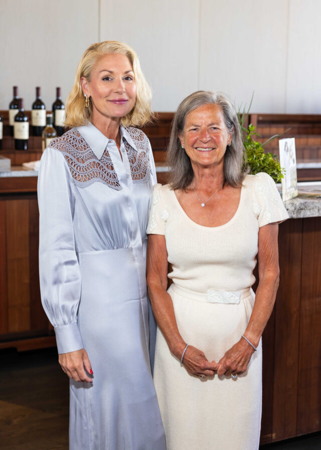 Janet Effland in her 40-year-old St. John wedding dress