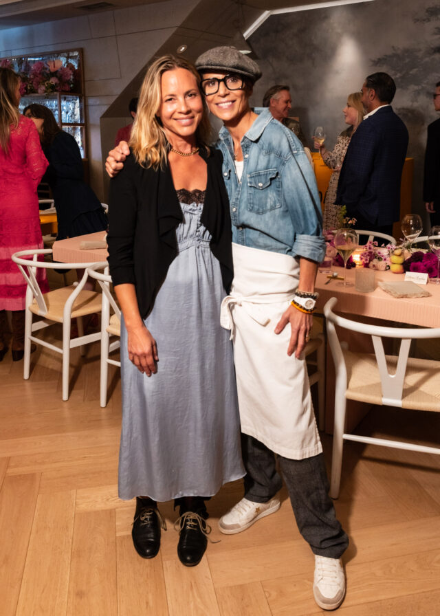 Maria Bello, Dominique Crenn