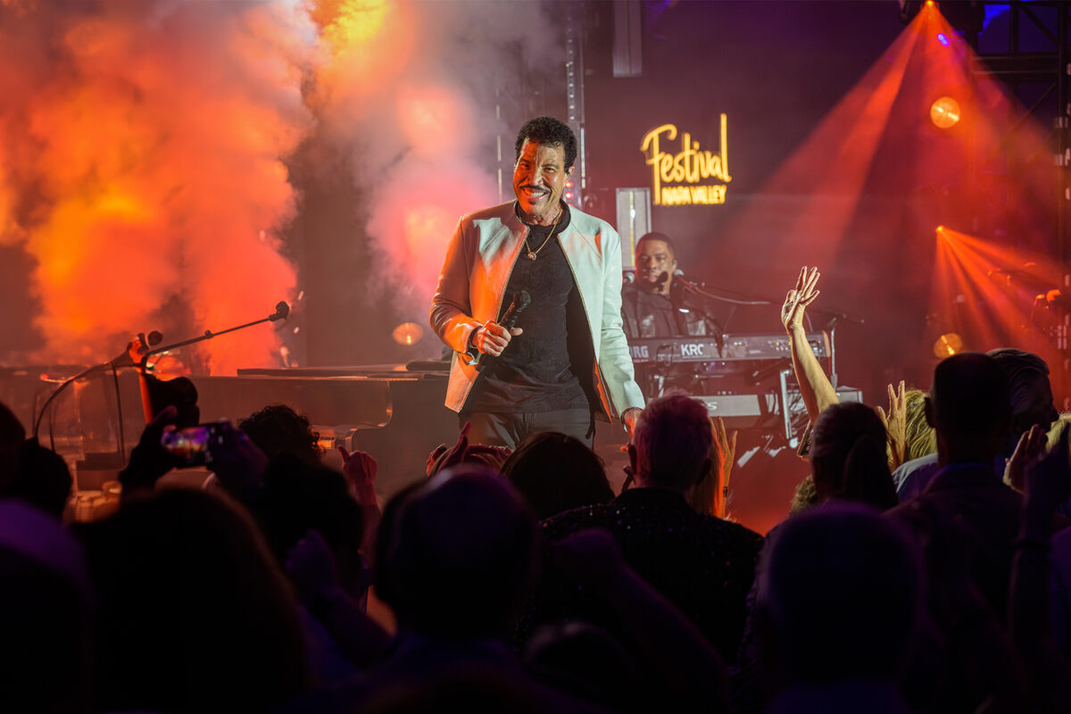 Lionel Richie Dazzled All Night Long at Festival Napa Valley
