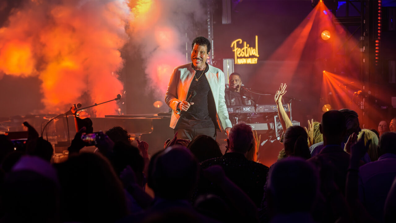 Lionel Richie Dazzled All Night Long at Festival Napa Valley