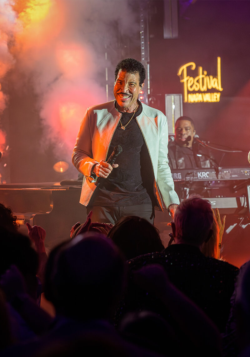 Lionel Richie Dazzled All Night Long at Festival Napa Valley