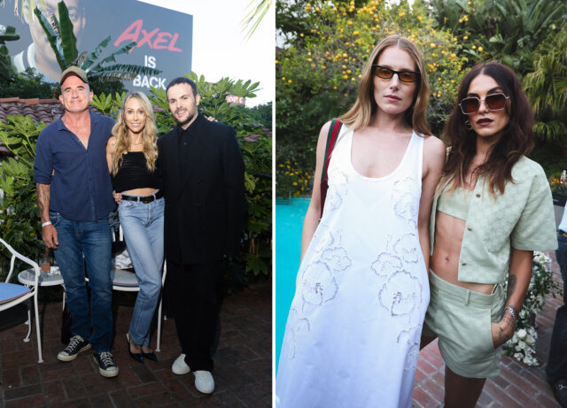 Gucci guests at Chateau Marmont.