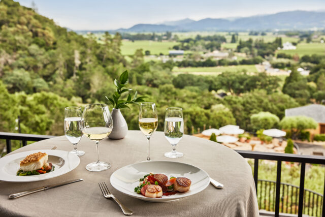 The Restaurant at Auberge du Soleil, a Michelin-star restaurant