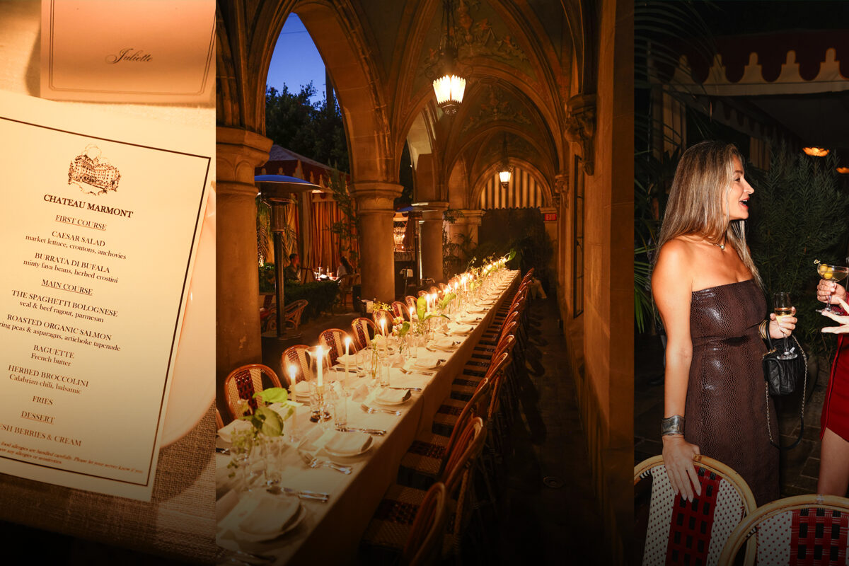 SPRWMN Gather Over Dinner at Chateau Marmont 