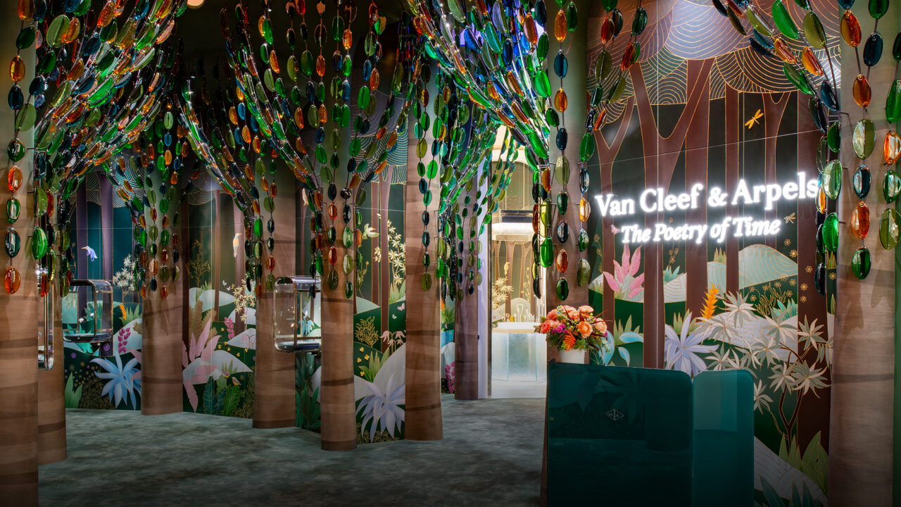 Van Cleef & Arpels Waxes Poetic in Costa Mesa