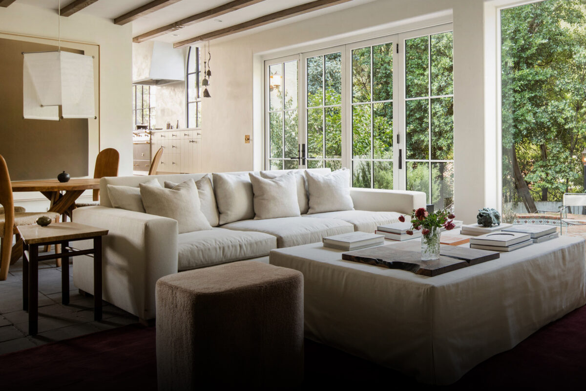 A Hollywood Hills House Tucked Behind Cinematic Trees Is Transformed