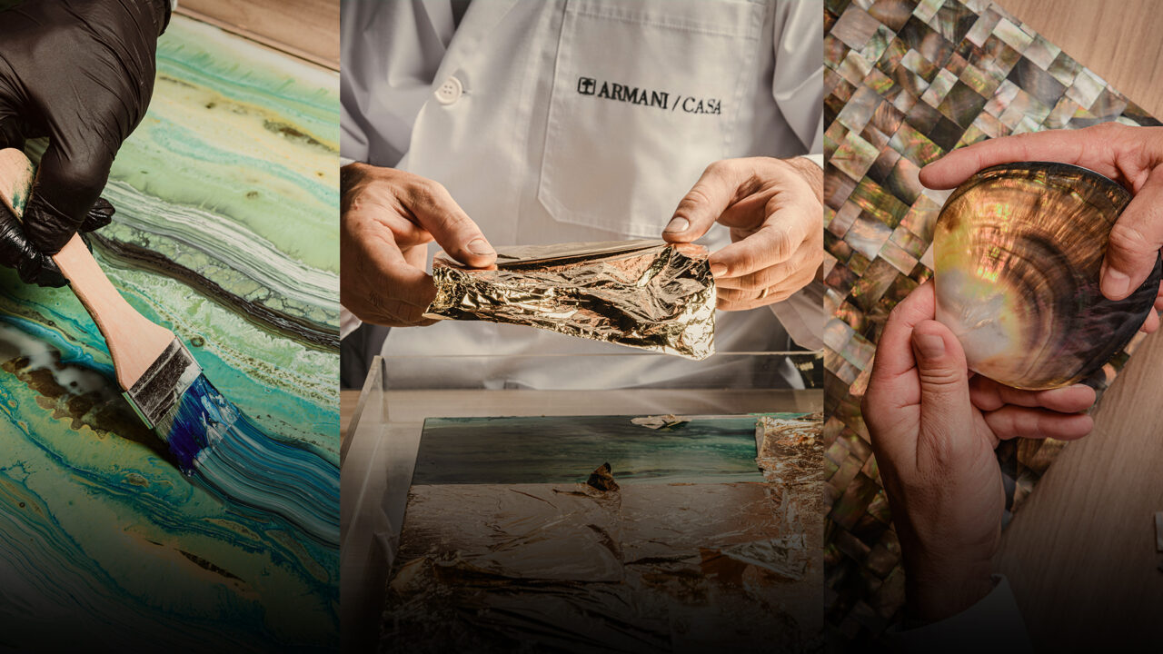 Artisans Ply Their Trade at Armani/Casa in Los Angeles 