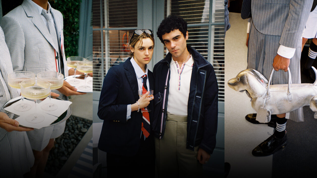 Shrunken Suits Hold Sway at Thom Browne’s L.A. Boutique Opening