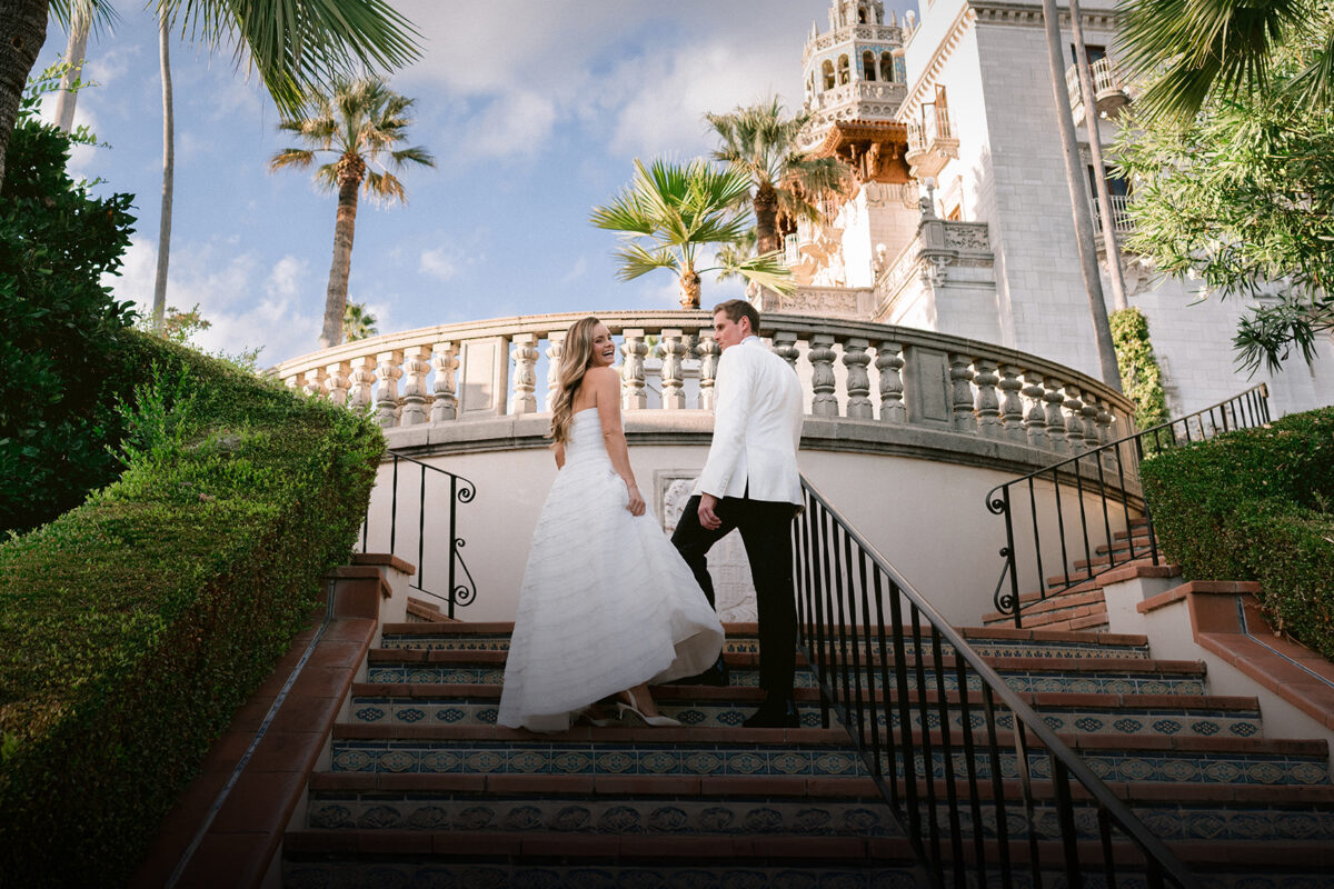 Nuptials at Hearst Castle Are the Talk of the Town
