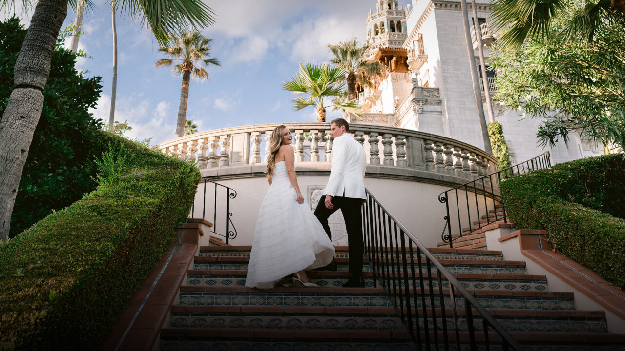 Nuptials at Hearst Castle Are the Talk of the Town