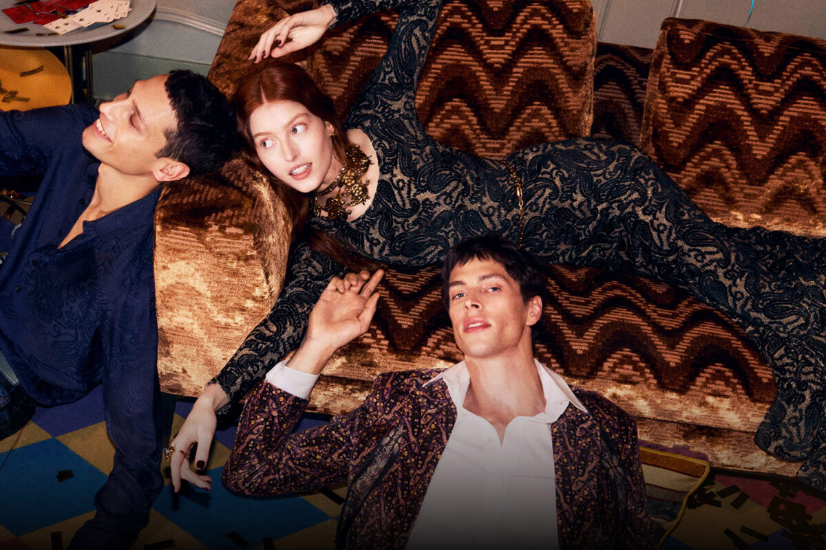 Etro’s Holiday Designs Shine at a Los Feliz Masquerade Soirée