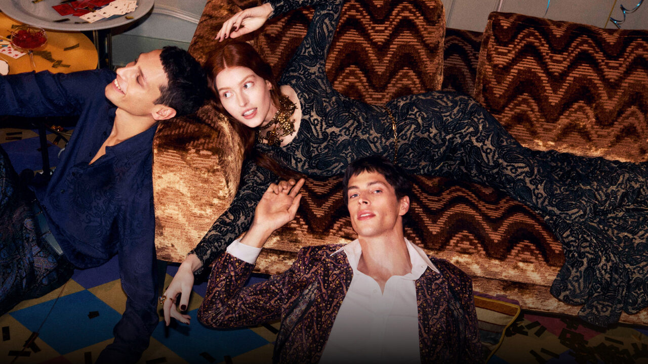 Etro’s Holiday Designs Shine at a Los Feliz Masquerade Soirée