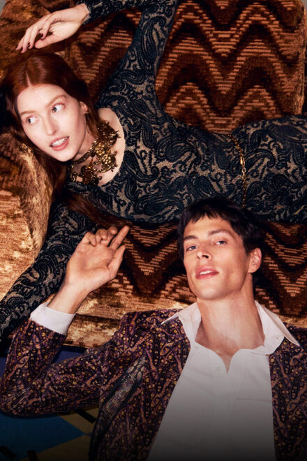 Etro’s Holiday Designs Shine at a Los Feliz Masquerade Soirée