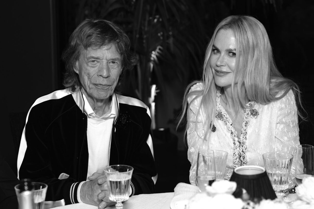 Mike Jagger and Nicole Kidman