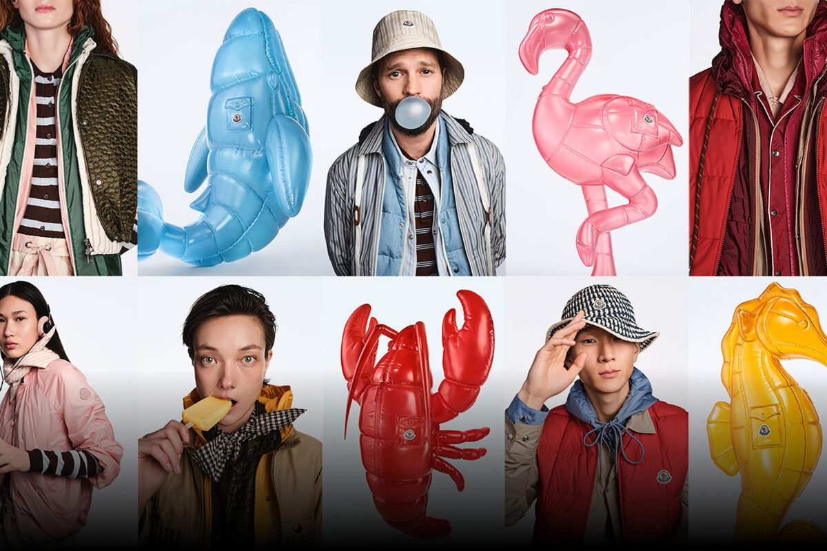 Moncler’s Pillowy Looks Float Into Summer