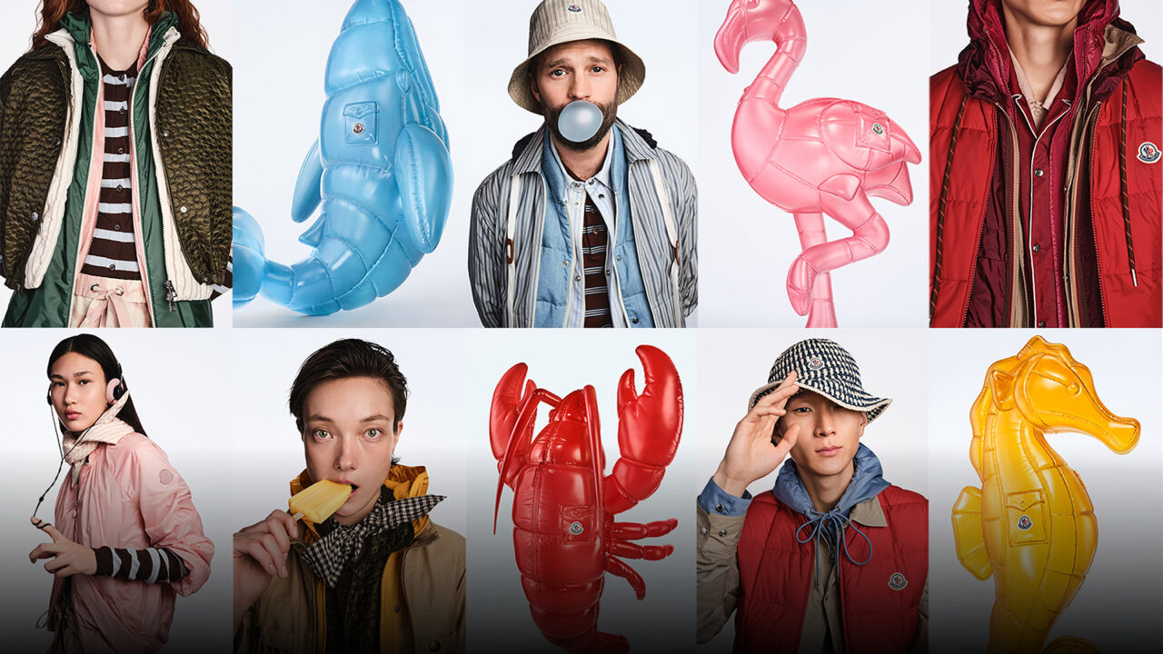 Moncler’s Pillowy Looks Float Into Summer