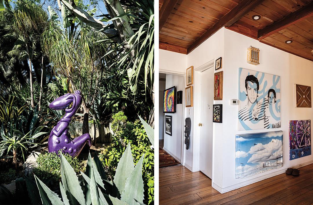 Kenny Scharf's home tour