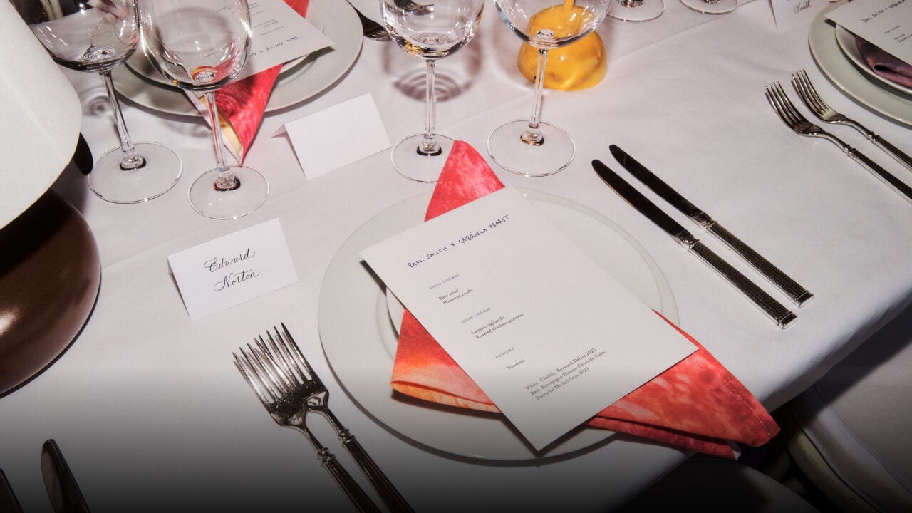 Two Fashion Visionaries, One Dinner to Remember