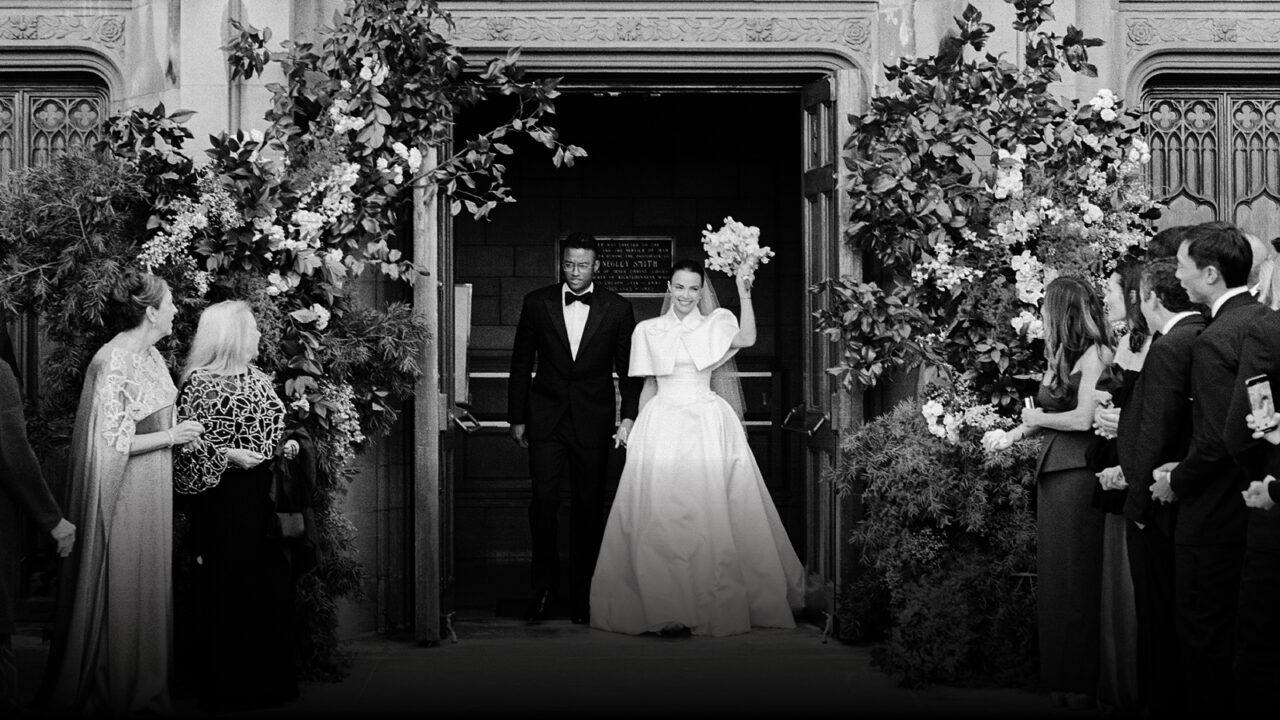 What’s More Romantic Than a Garden Party in the Bride’s Hometown?