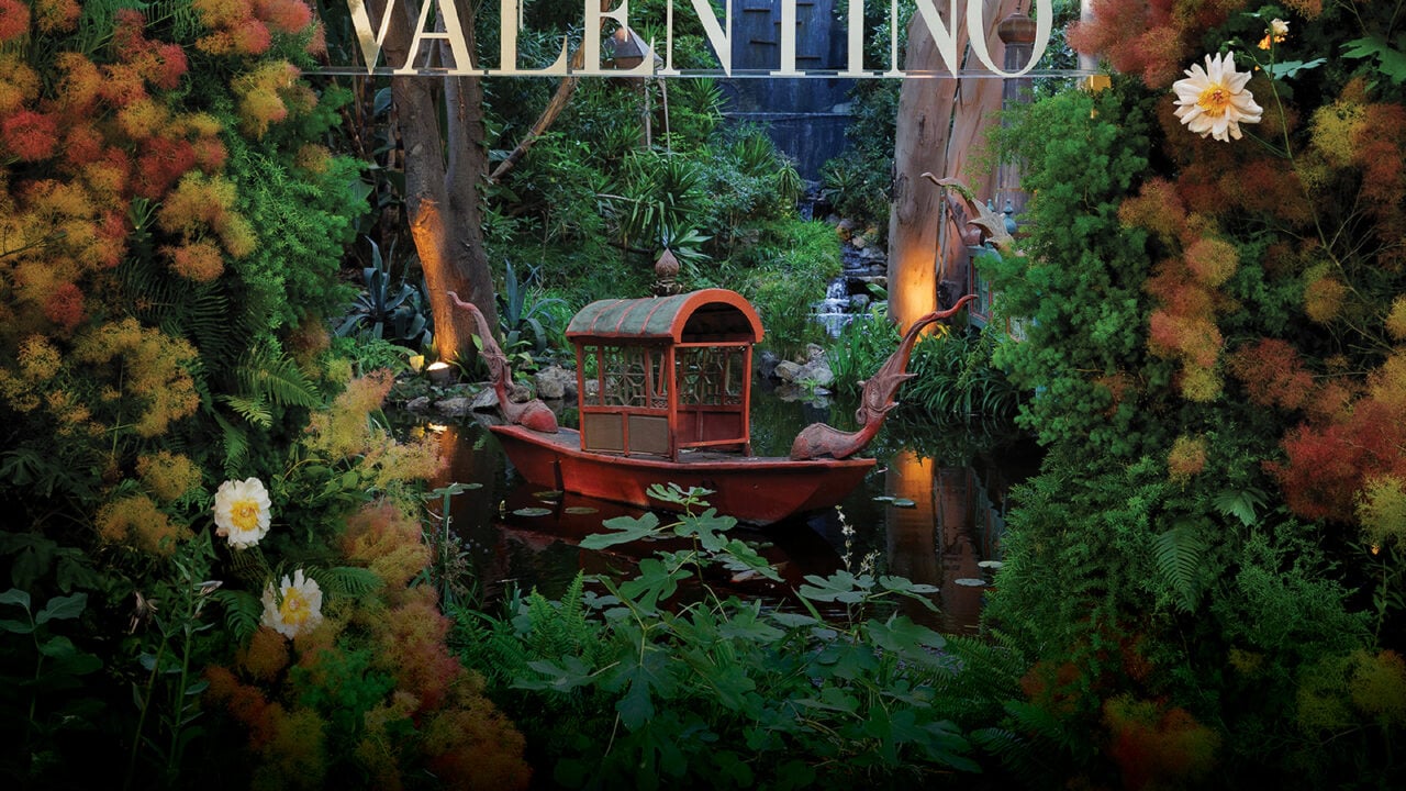 Shh… Valentino and Mytheresa Throw a Secret Garden Soirée 