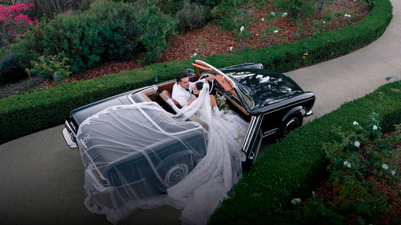 A Dreamy Provençal Wedding … on a Vista Hilltop