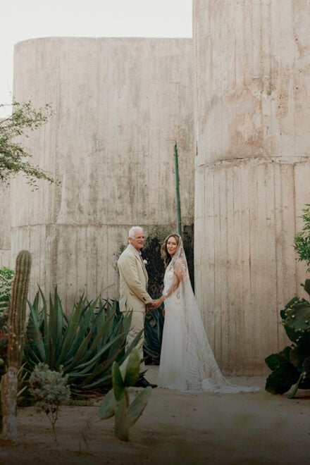 Vows Exchanged Beneath Baja’s Waxing Crescent Moon